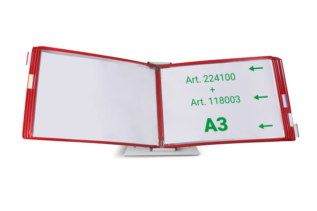 Tarifold Pivoting Pockets A3, Landscape, Right Side Loading