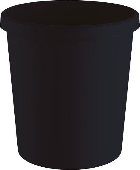 Re-Solution Office Waste Bin, 18 L, at least 80% recycled, Blue Angel