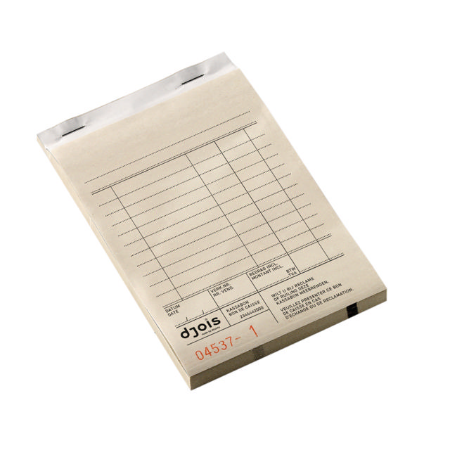 Atlanta Cash Form Block, with Carbon Copy, NL Text, FSC®