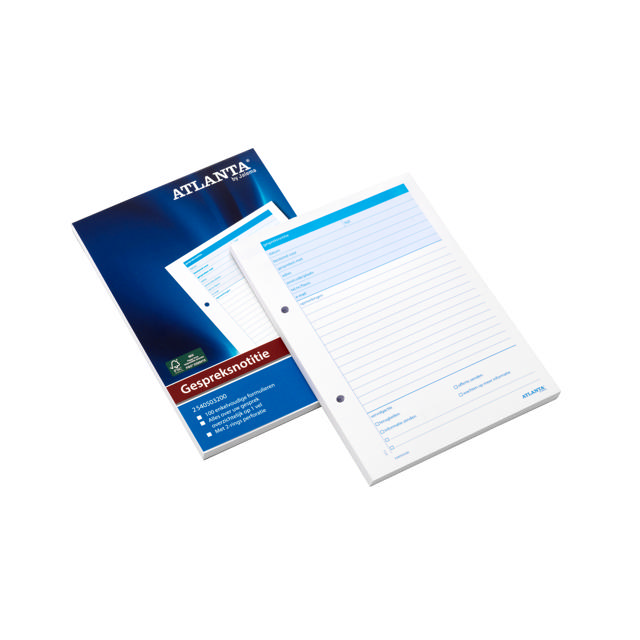 Atlanta Conversation Notes, A5, NL Text, FSC®