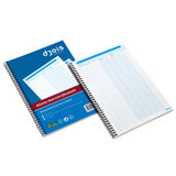 Atlanta Ledger Book, with Carbon Copy, A4, 4 Columns NL Text, FSC®