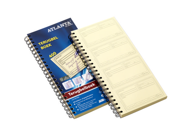 Atlanta Telephone message, self-copying, 400 notes, NL text, FSC®