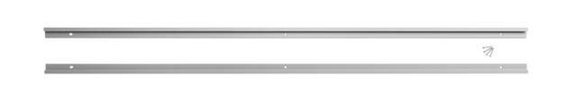 Aluminium Wall Rails, 1134 mm