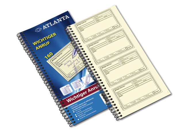 Atlanta Telephone Message, Self-copying, DE text, FSC® 