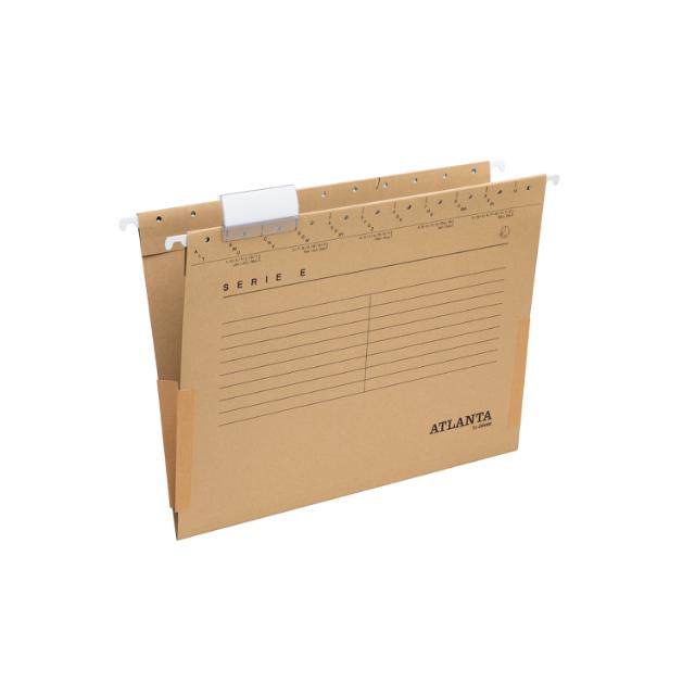 Serie-E Suspension File with Gussets, A4, 100% recycled cardboard, FSC®