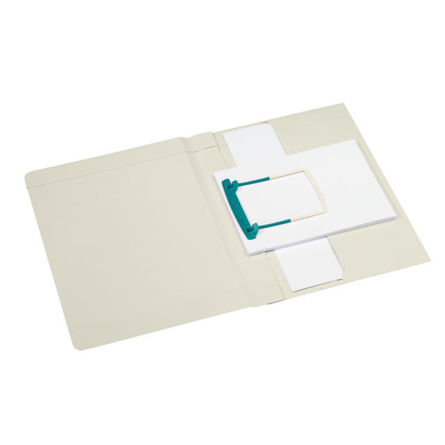 Secolor Clipex Folder Plus, A4, 100% recycled cardboard, FSC® 