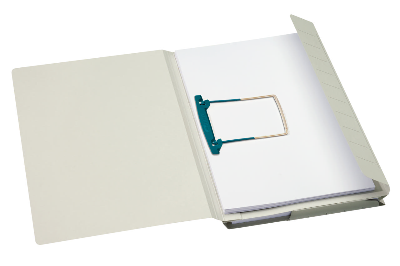 Secolor Combi Clipex Folder, Folio, 100% Recycled Cardboard, FSC®