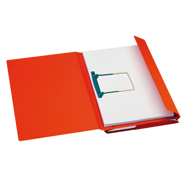 Secolor Combi Clipex Folder, Folio, 100% Recycled Cardboard, FSC®