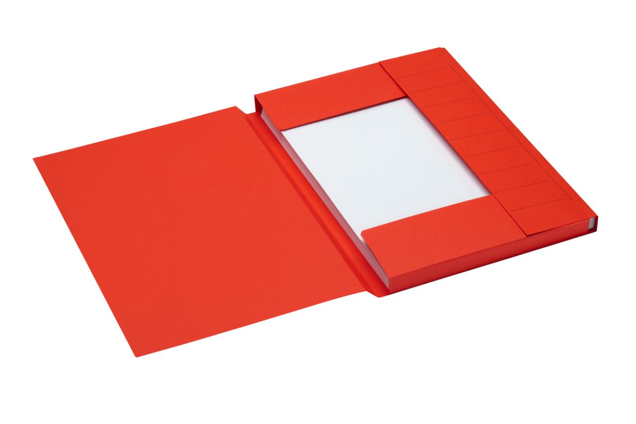 Secolor 3-Flap Document Folder, A4, 100% Recycled Cardboard, FSC®