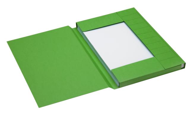 Secolor 3-Flap Document Folder, Folio, 100% Recycled Cardboard, FSC®