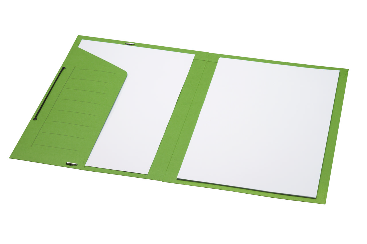 Secolor Elastic Folder, Folio, 100% Recycled Cardboard, FSC®