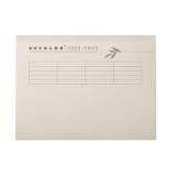 Tree-Free File Folder with Top Tab Edge, Folio