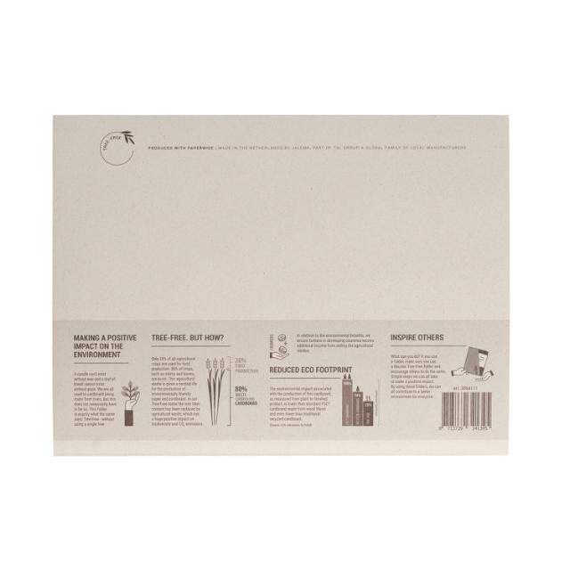 Tree-Free File Folder with Top Tab Edge, Folio