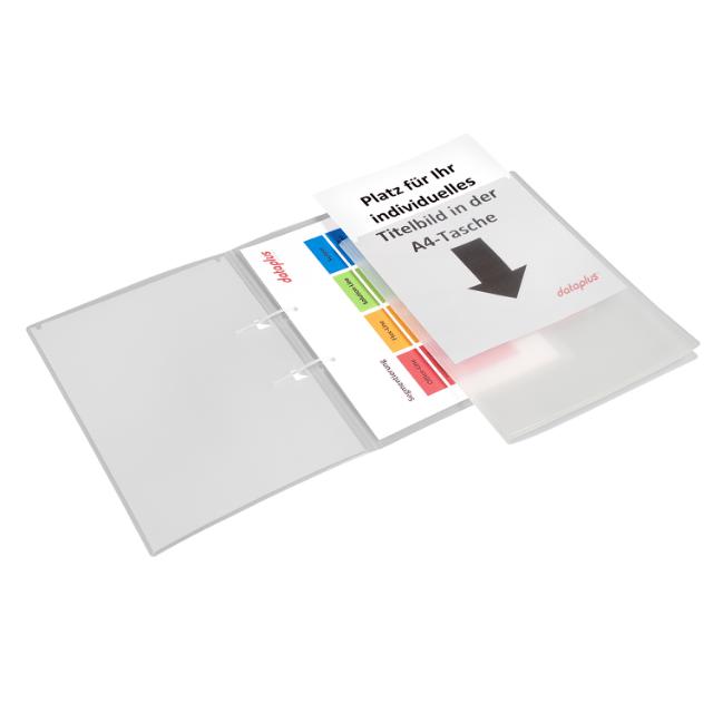 Customizable Presentation Folder with Stripbinder, A4