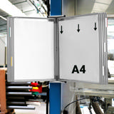 Tarifold Metal Wall Document Display System, A4, 10 Pockets (Colour Packaging)