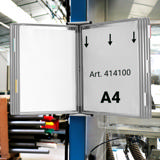 Tarifold Metal Wall Document Display System, A4, 10 Pockets (Colour Packaging)