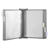 Tarifold Metal Wall Document Display System, A4, 10 Pockets (Colour Packaging)