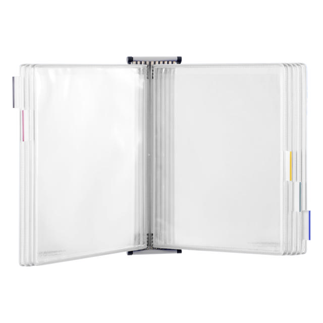 Tarifold Metal Wall Document Display System, A4, 10 Pockets (Colour Packaging)