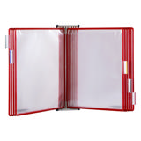 Tarifold Metal Wall Document Display System, A4, 10 Pockets (Colour Packaging)