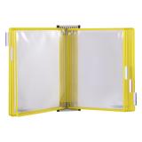 Tarifold Metal Wall Document Display System, A4, 10 Pockets