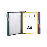 Tarifold Metal Wall Document Display System, A4, 10 Pockets