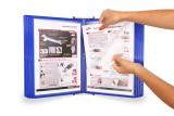 Tarifold Easy Load Wall Document Display System, A4, 10 PP Pockets, Top Inner Corner Opening