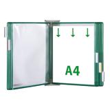 Tarifold Metal Wall Document Display Extension Kit, A4, 10 Pockets