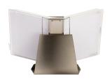 Tarifold Antimicrobial Stainless Steel Desk Document Display System, A4, 10 Pockets