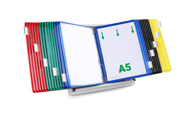 Tarifold Metal Desk Document Display System, A5, 30 Pockets