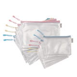 Pastel Zipper Storage Bag, A5