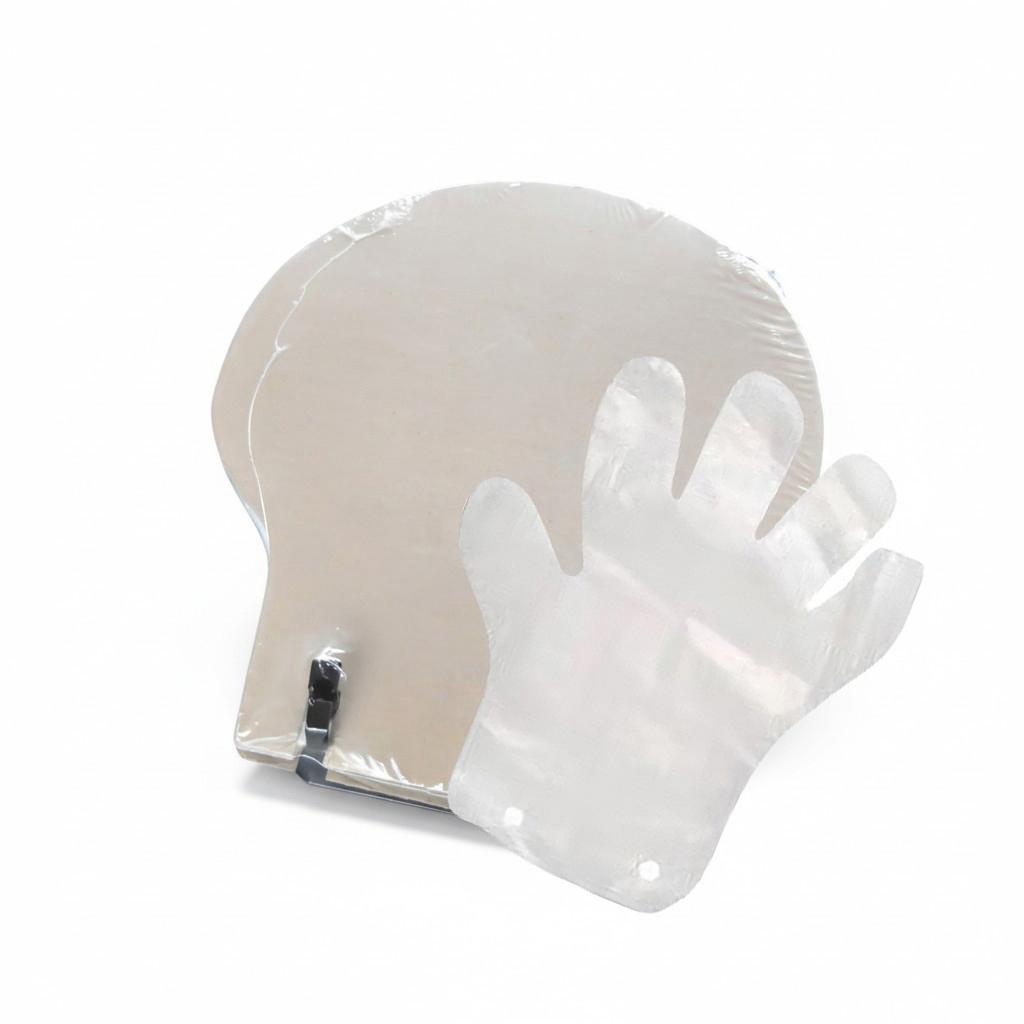 Disposable gloves for glove dispensers – 5-finger