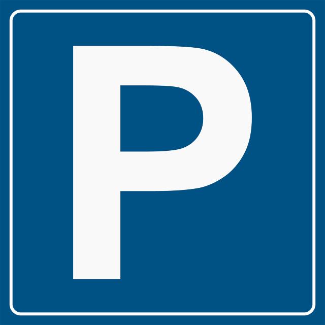 Parking Sign, 100 x 100 mm