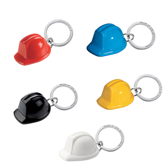 Keychain Safety Helmet, Recycled