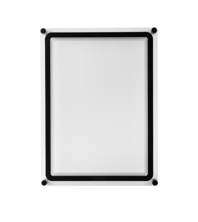 Acrylic Wall Sign Holder with A4 Magneto Frame Display Pocket, Portrait/Landscape