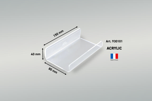 Acrylic Adhesive Marker Pen Tray