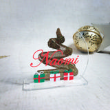 Customisable Acrylic Table Place Card, Round