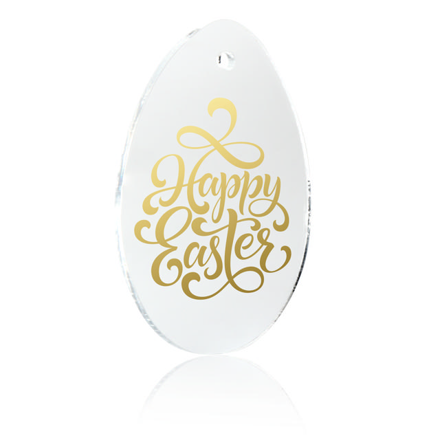 Customisable Acrylic Easter Egg