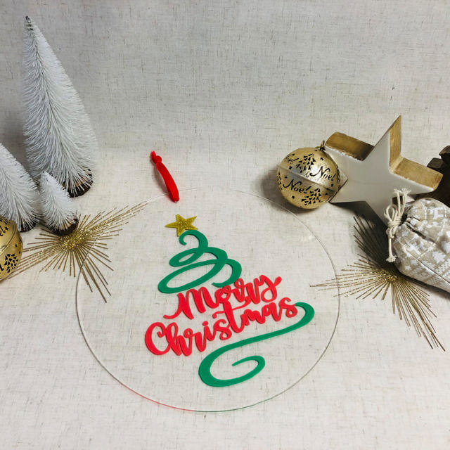 Customisable Acrylic Disc L, 300 mm