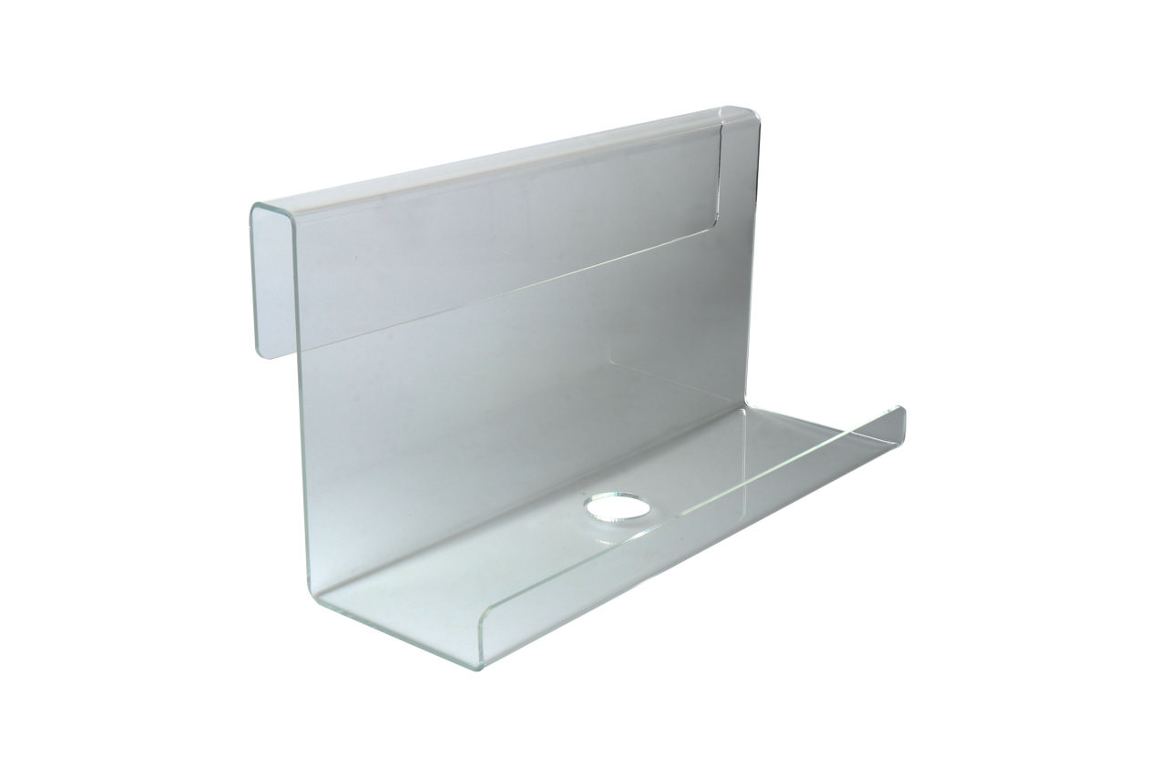 Hanging Acrylic Bedside shelf, Small