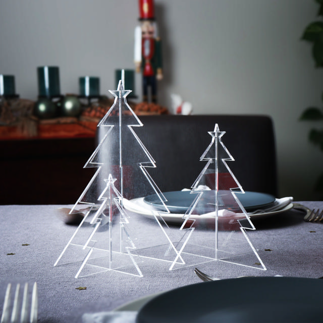 Acrylic Xmas Tree Set