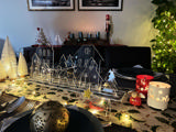 Acrylic Christmas Village