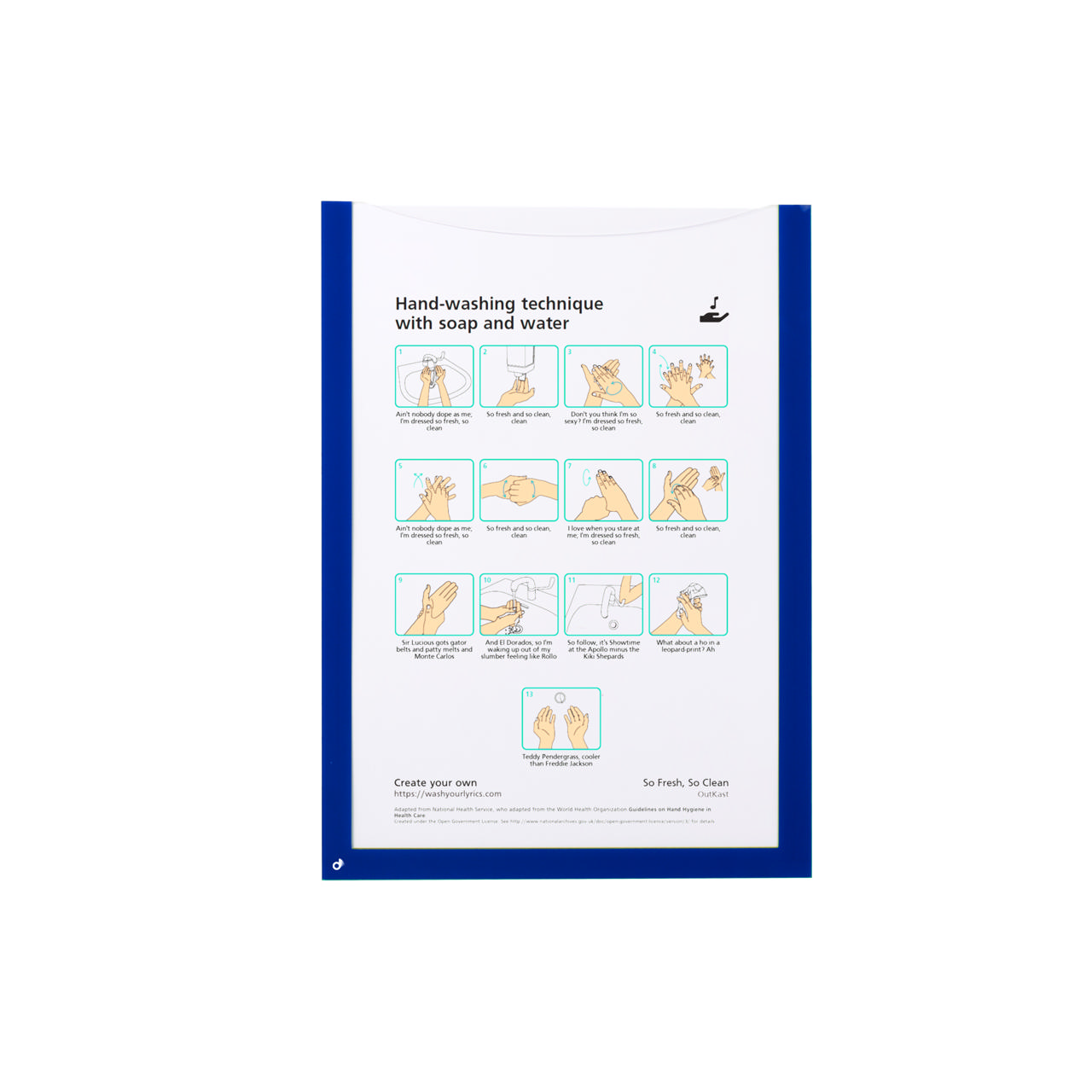 Magnetic Document Frame, A4