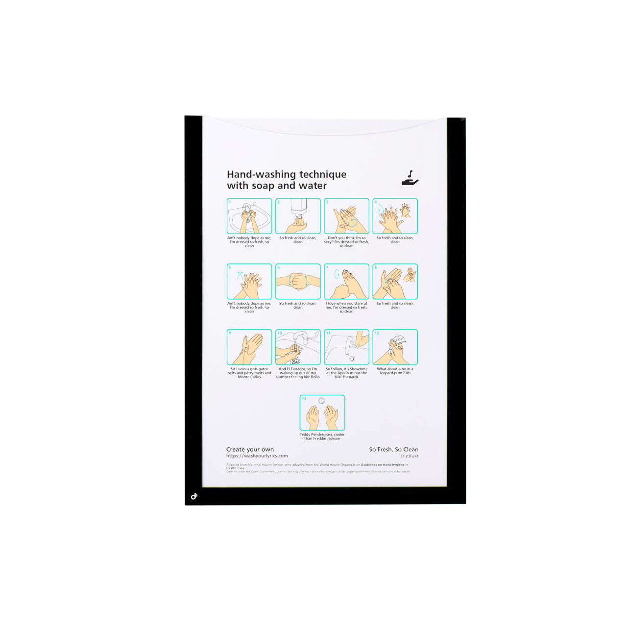 Magnetic Document Frame, A4