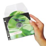 Non-adhesive CD Pockets with Protective Inlay