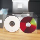 Non-adhesive CD Pockets with flap, 25 pcs.