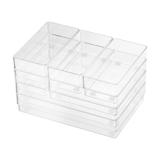 13-Piece Acrylic Drawer Organiser Set
