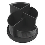 Linear Rotating Multi Compartment Pen Holder