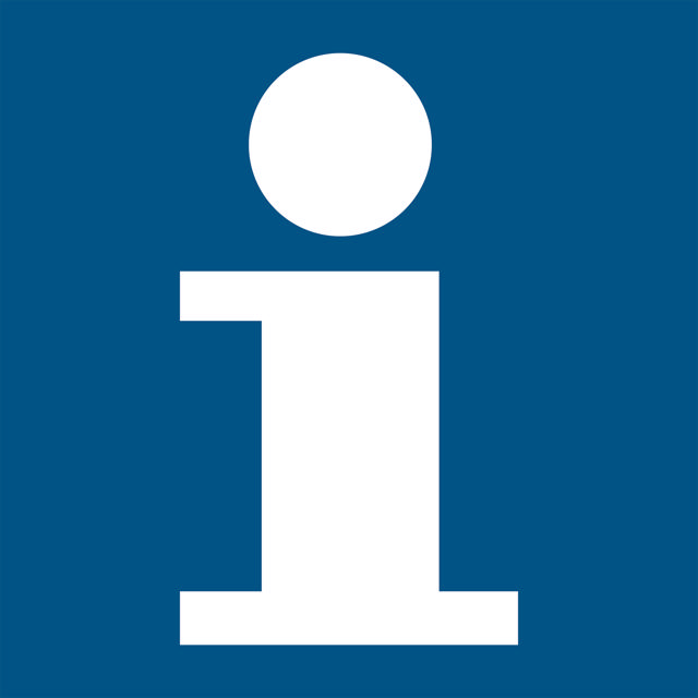 Information Point Sign