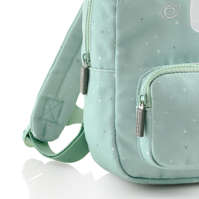 Mini Backpack, Green Bear