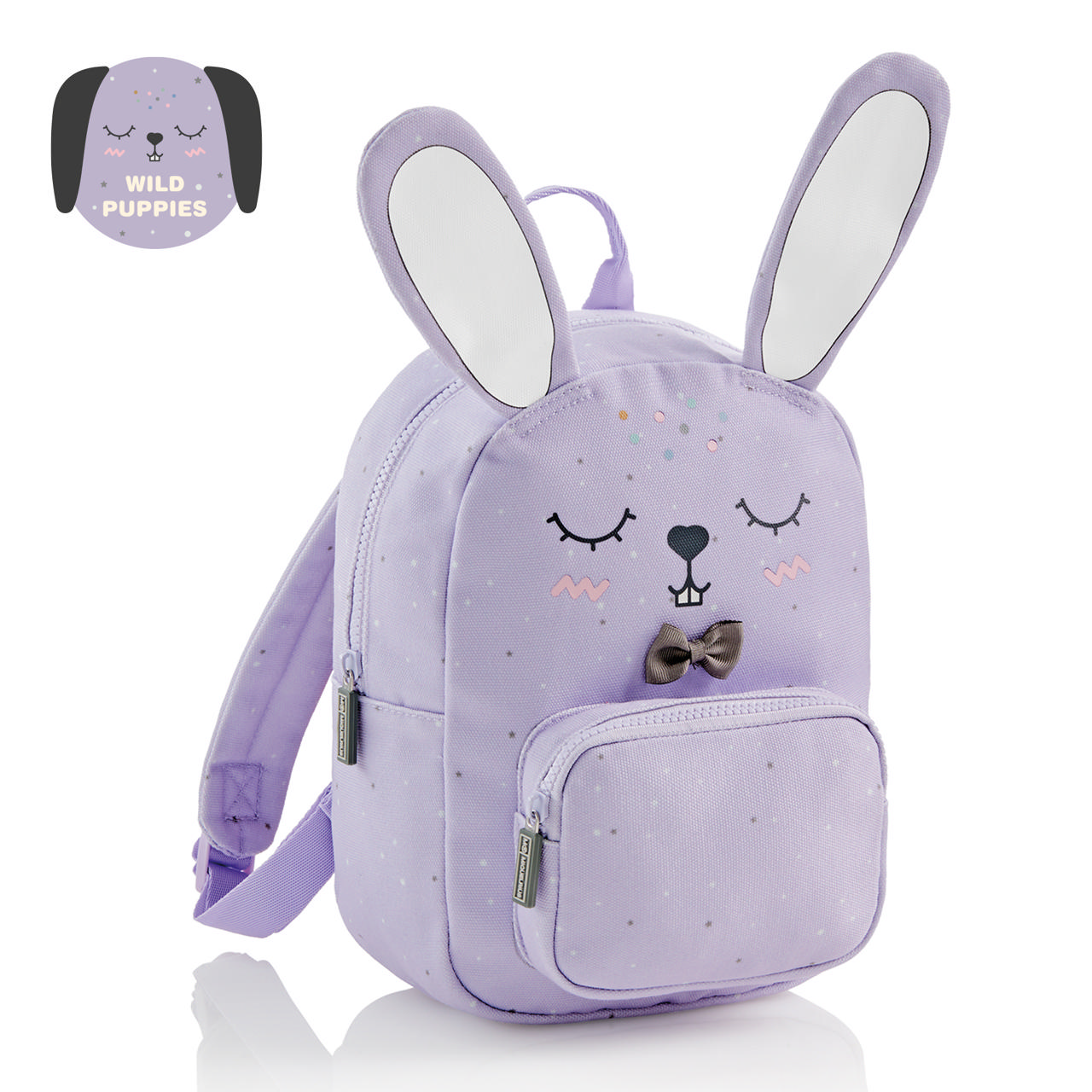 Mini Backpack, Purple Rabbit